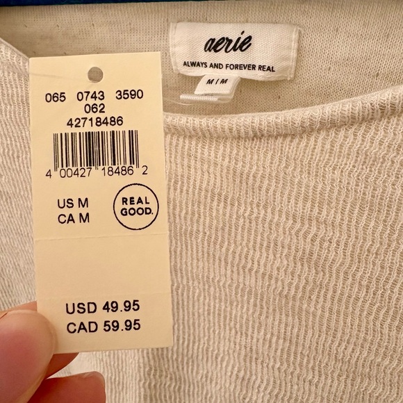 Aerie Cream Blouse - Picture 5 of 5